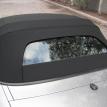 Black Stayfast Top With Rear Glass Window