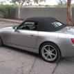2003 Honda S2000 Black Stayfast Convertible Top