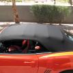 Newly Installed Black Convertible Top